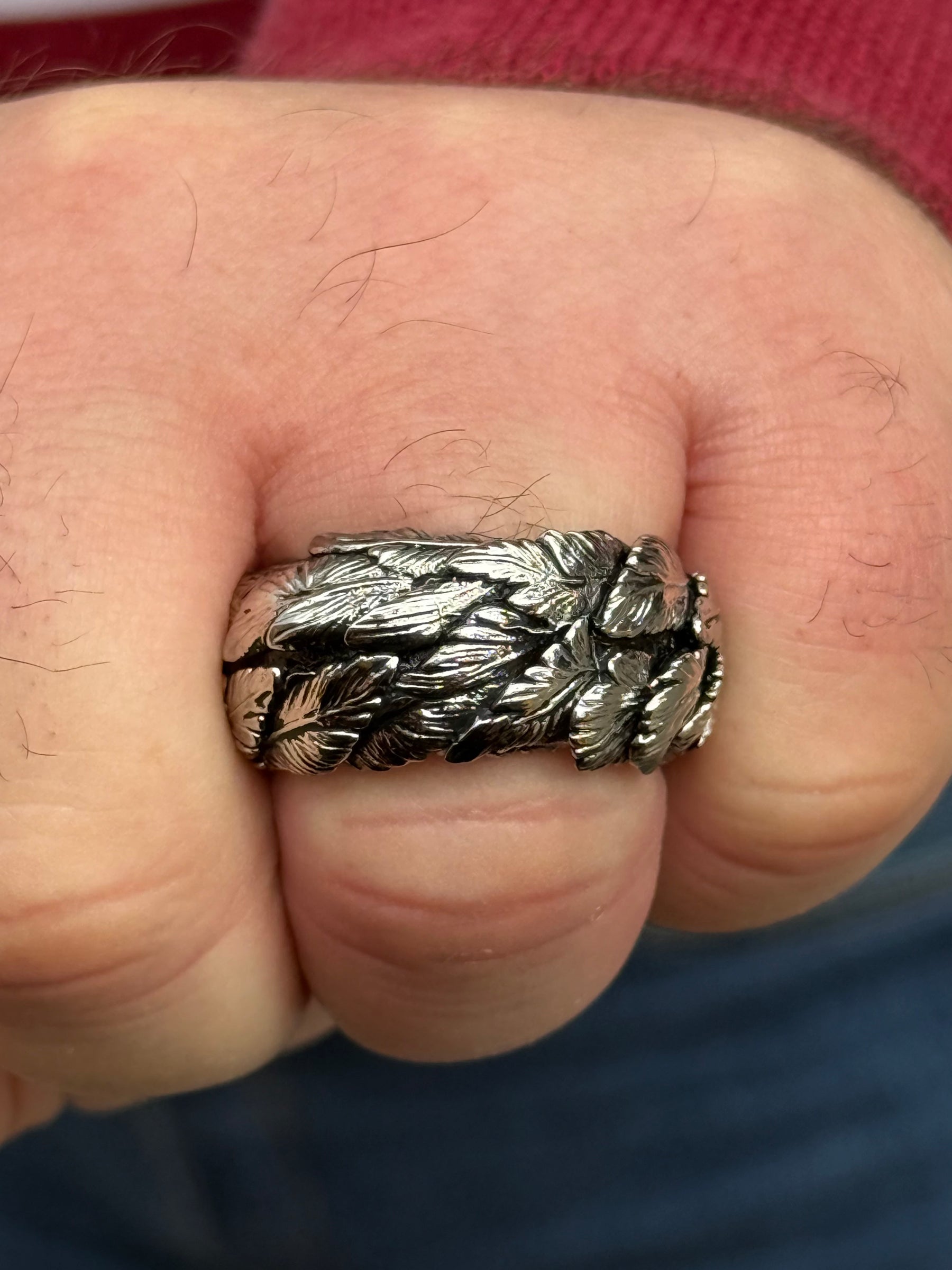 Halo of Haft Ring gold detail