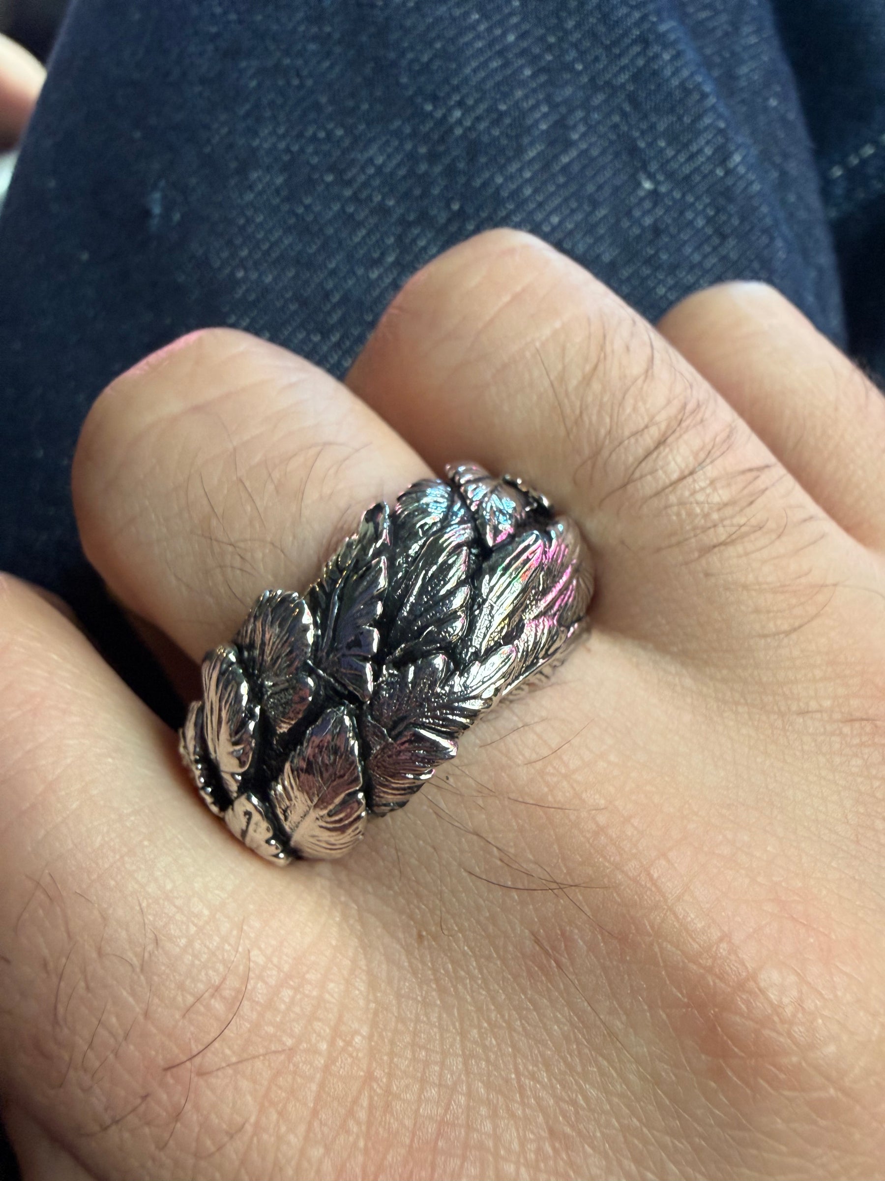 Halo of Haft Ring in 18k Gold or 950 Platinum