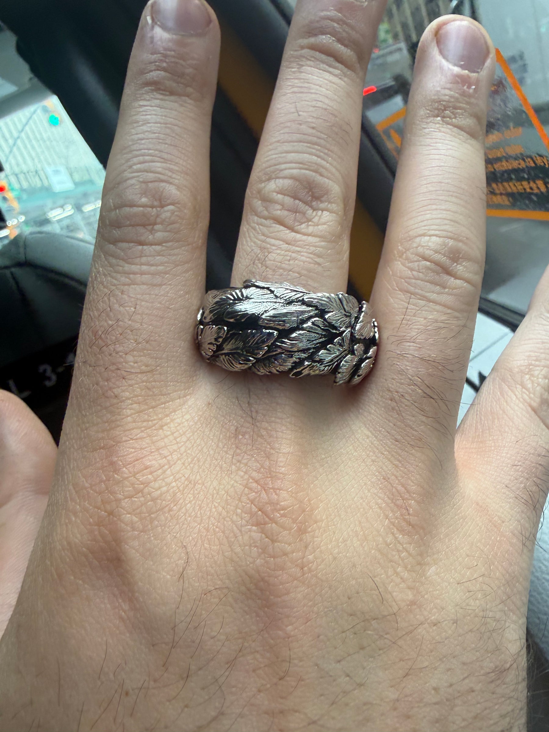 Halo of Haft Ring in 18k Gold or 950 Platinum