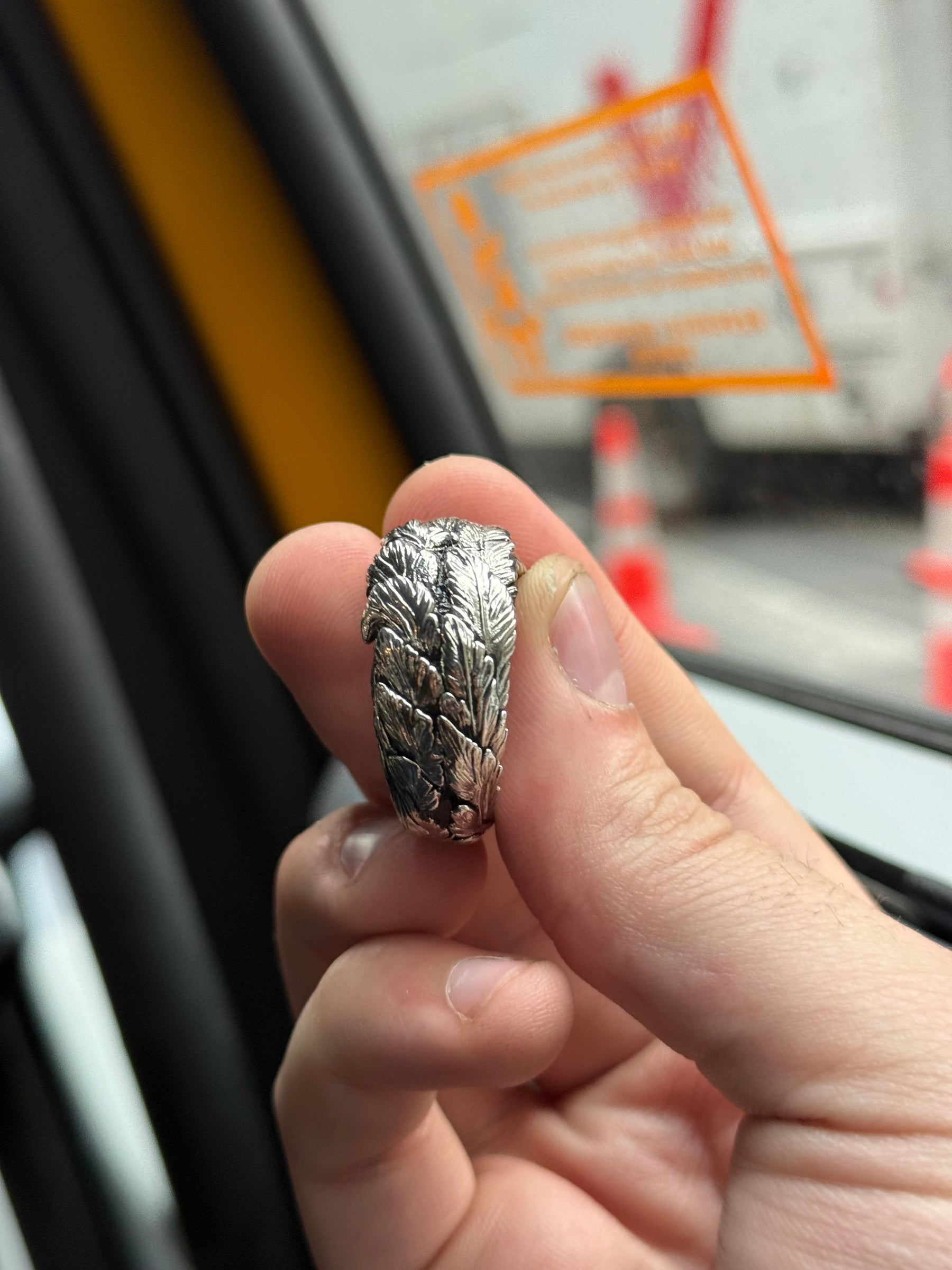 Halo of Haft Ring in 18k Gold or 950 Platinum