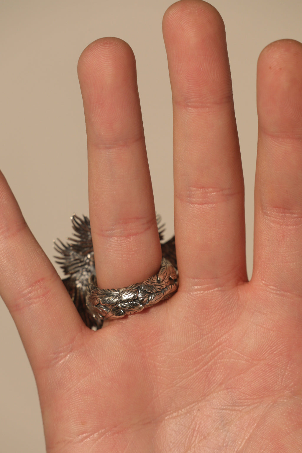Halcyon Sterling Bundle — Ring + Complimentary Brass Buckle — featured view