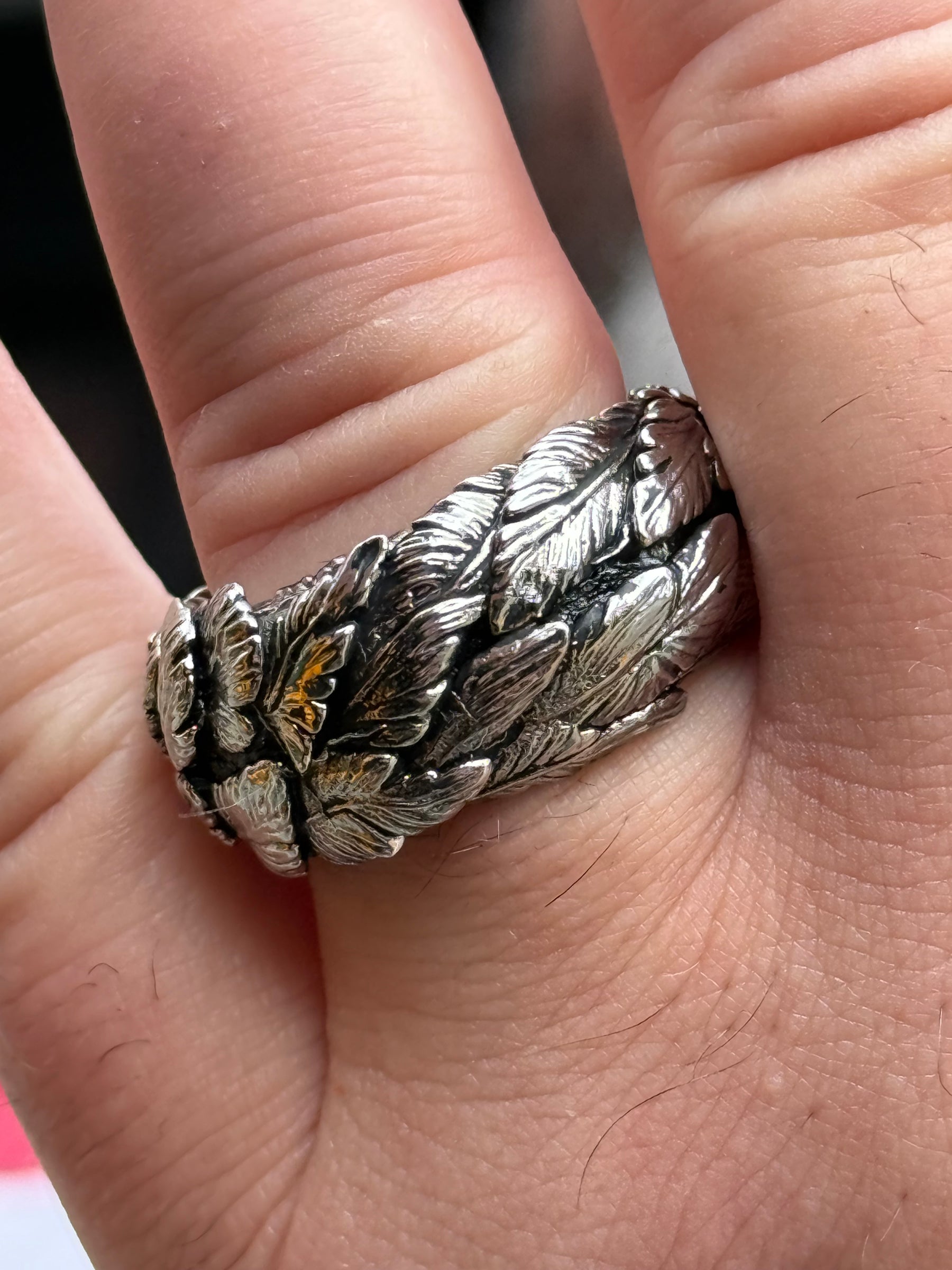 Halo of Haft Ring in 18k Gold or 950 Platinum