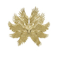 Bird of Pray Pendant in gold finish