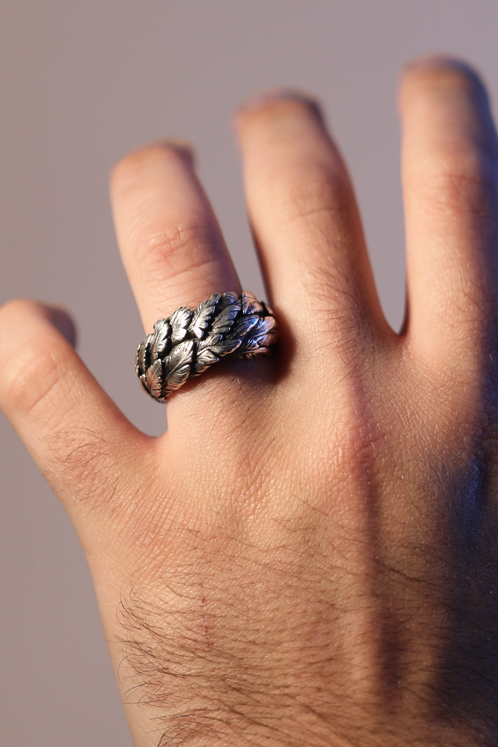 Halcyon Sterling Bundle — Ring + Halo + Complimentary Brass Buckle — featured view