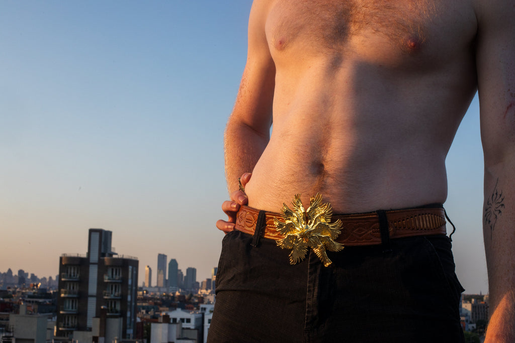 Halcyon Plated Brass Bundle — Buckle + Halo — featured view